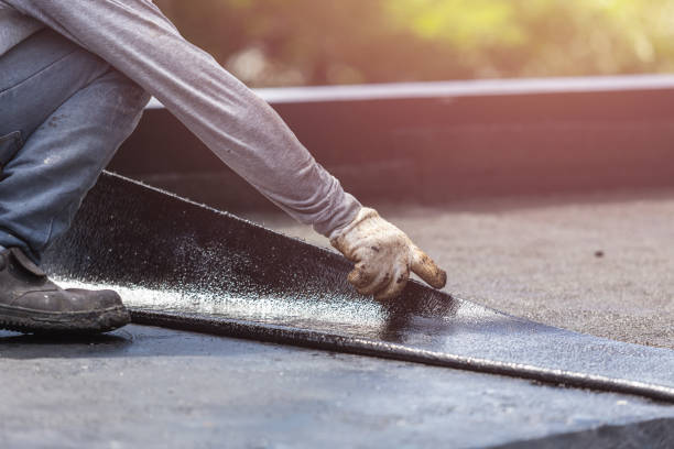 Professional Emergency Waterproofing technician working in Morral, OH